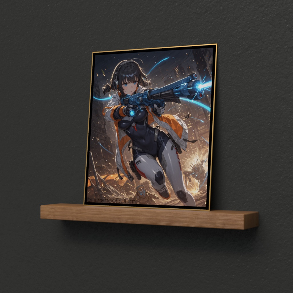 市街地戦闘少女〜色紙〜