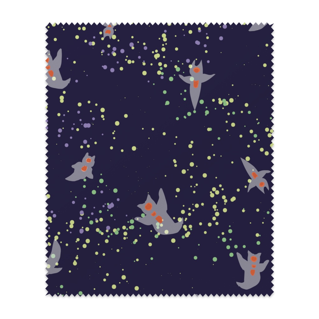 "星空のクリオネ"眼鏡拭き
