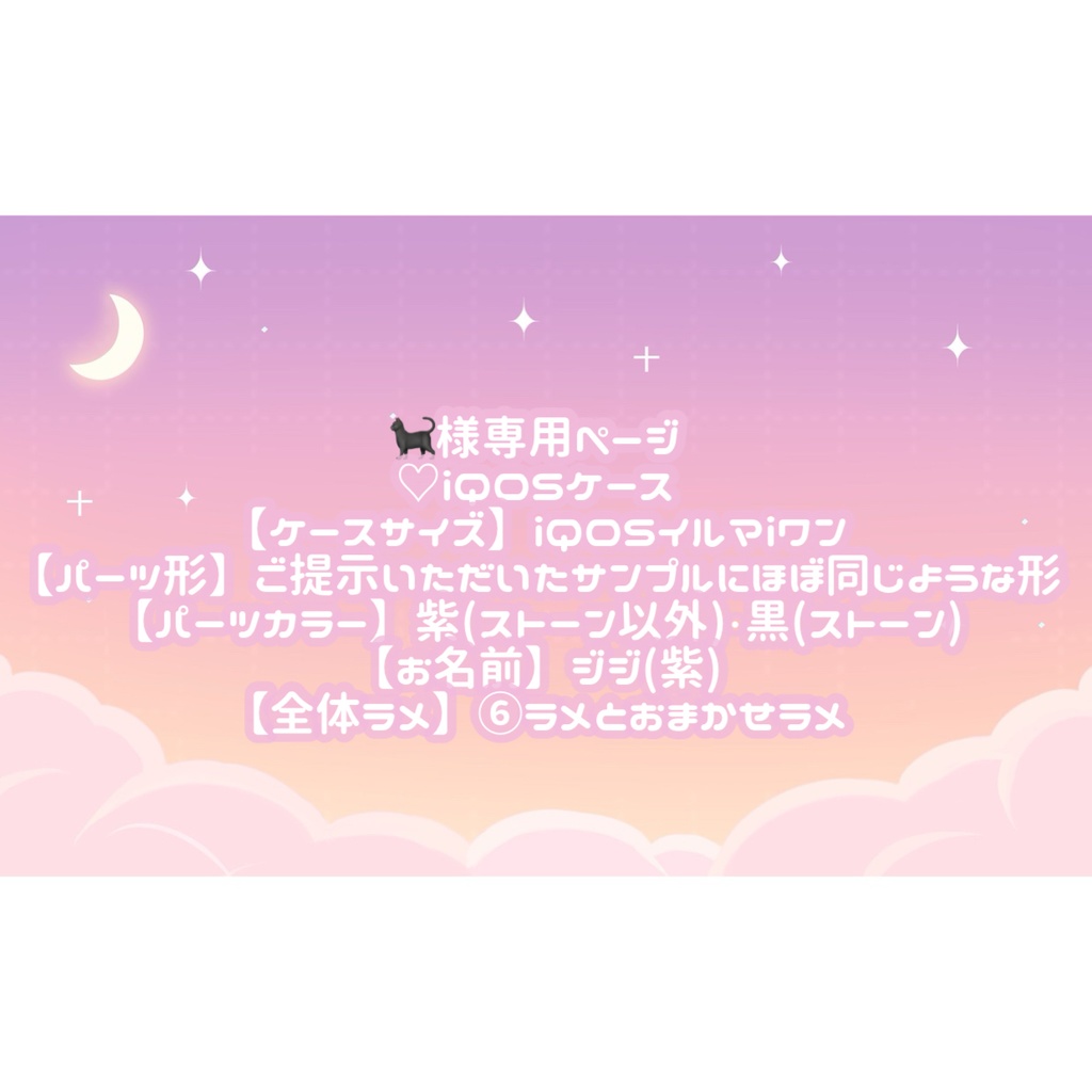 🐈‍⬛様専用ページ♡