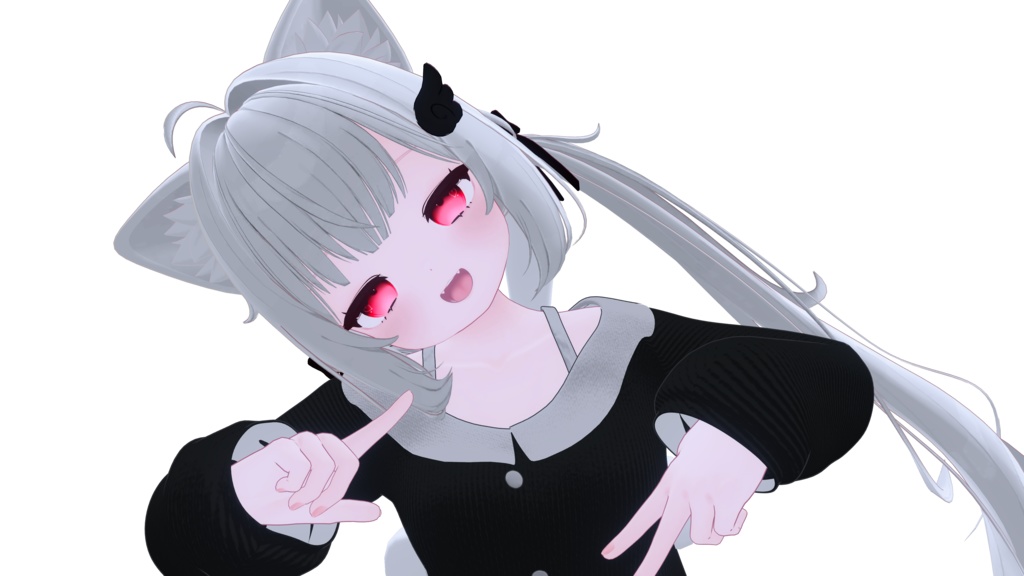 💤ぶいすいうさぎ - ふわもこパジャマ(抱きつきうさぎぬいぐるみ付き)