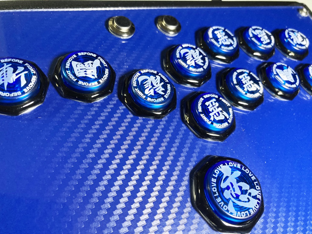 自作hitbox風レバーレスアーケードコントローラー