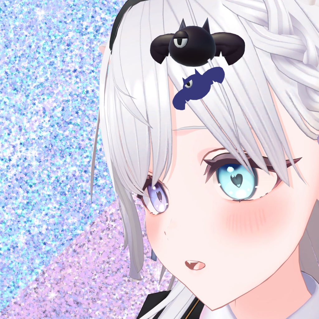 単眼コウモリアクセサリー 【はぴなん】