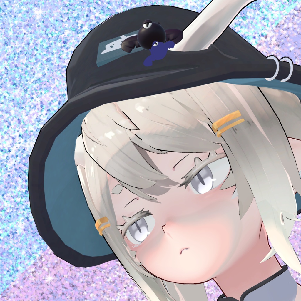 単眼コウモリアクセサリー 【はぴなん】