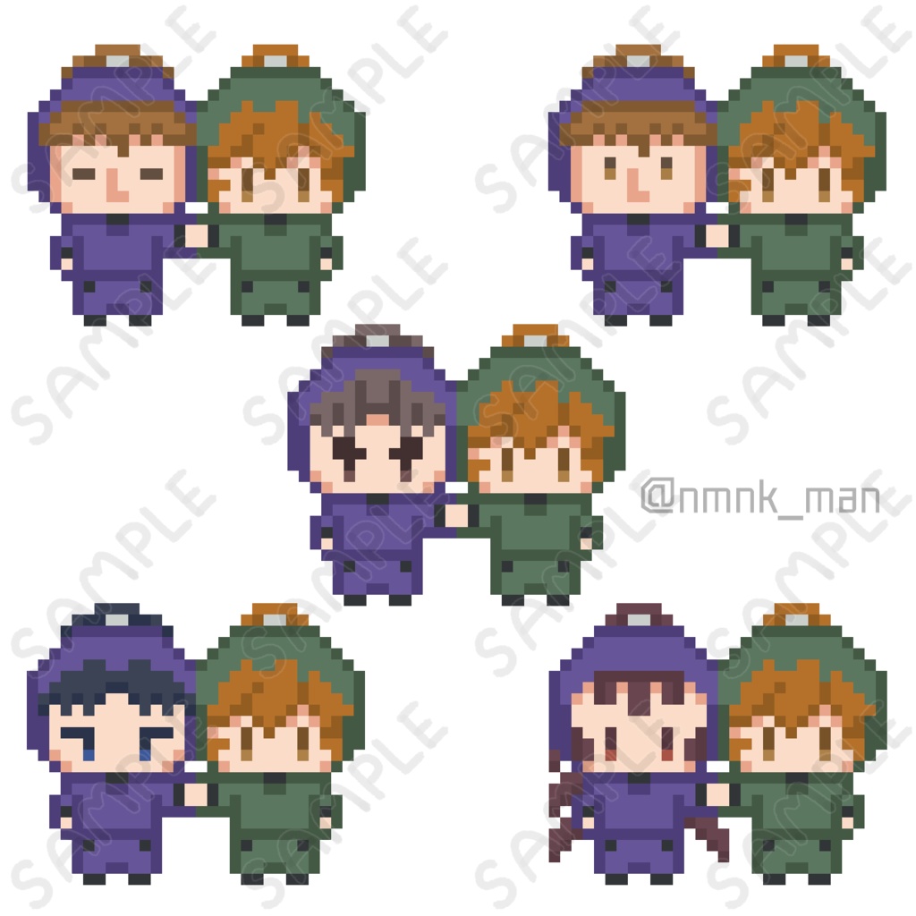 ピクスク用五年伊アバター