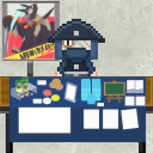 ピクリエ用足軽雑渡と山伏伊作