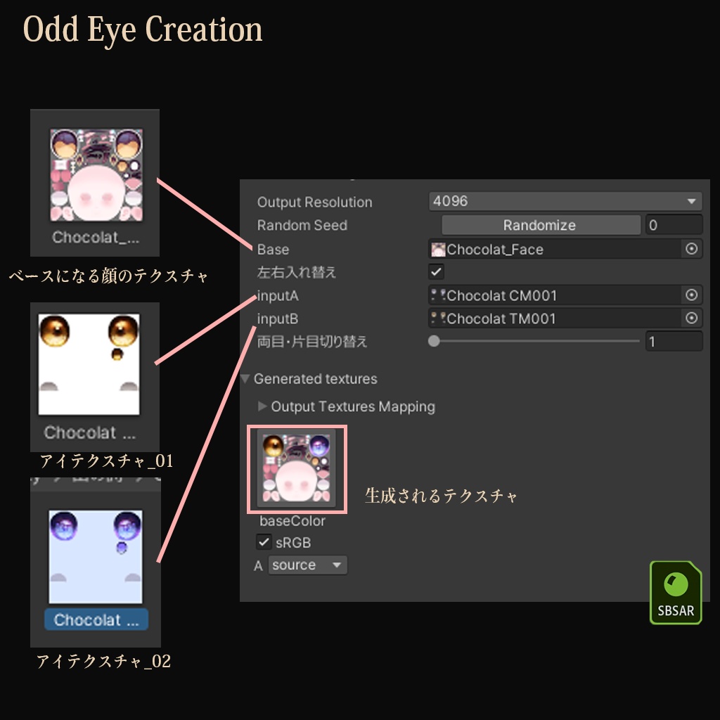 【4アバター対応】オッドアイつくるやーつ【2日間限定無料】