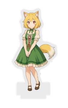 町娘風衣装のうちのこアクスタ