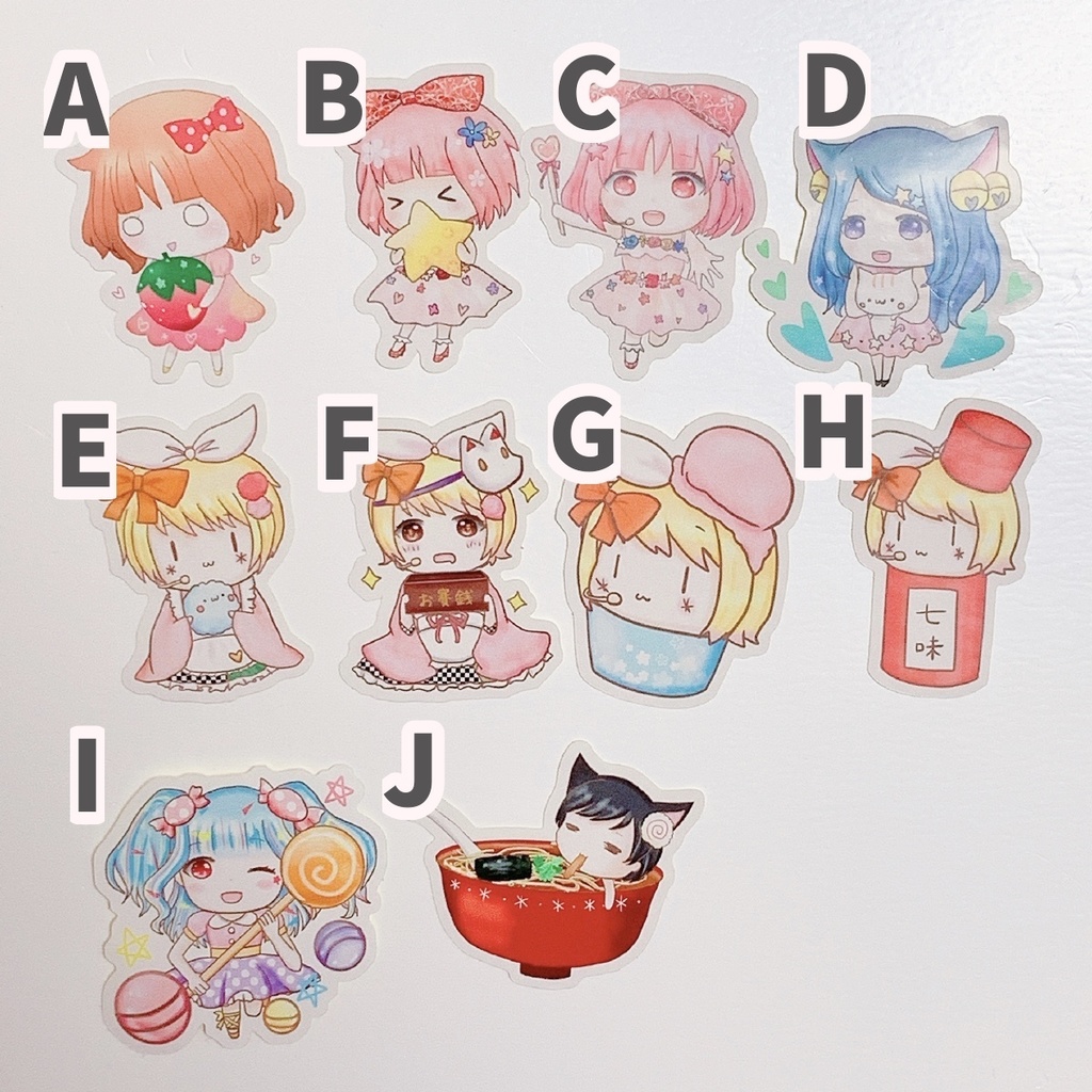 ゆっきょFamilyステッカーその1