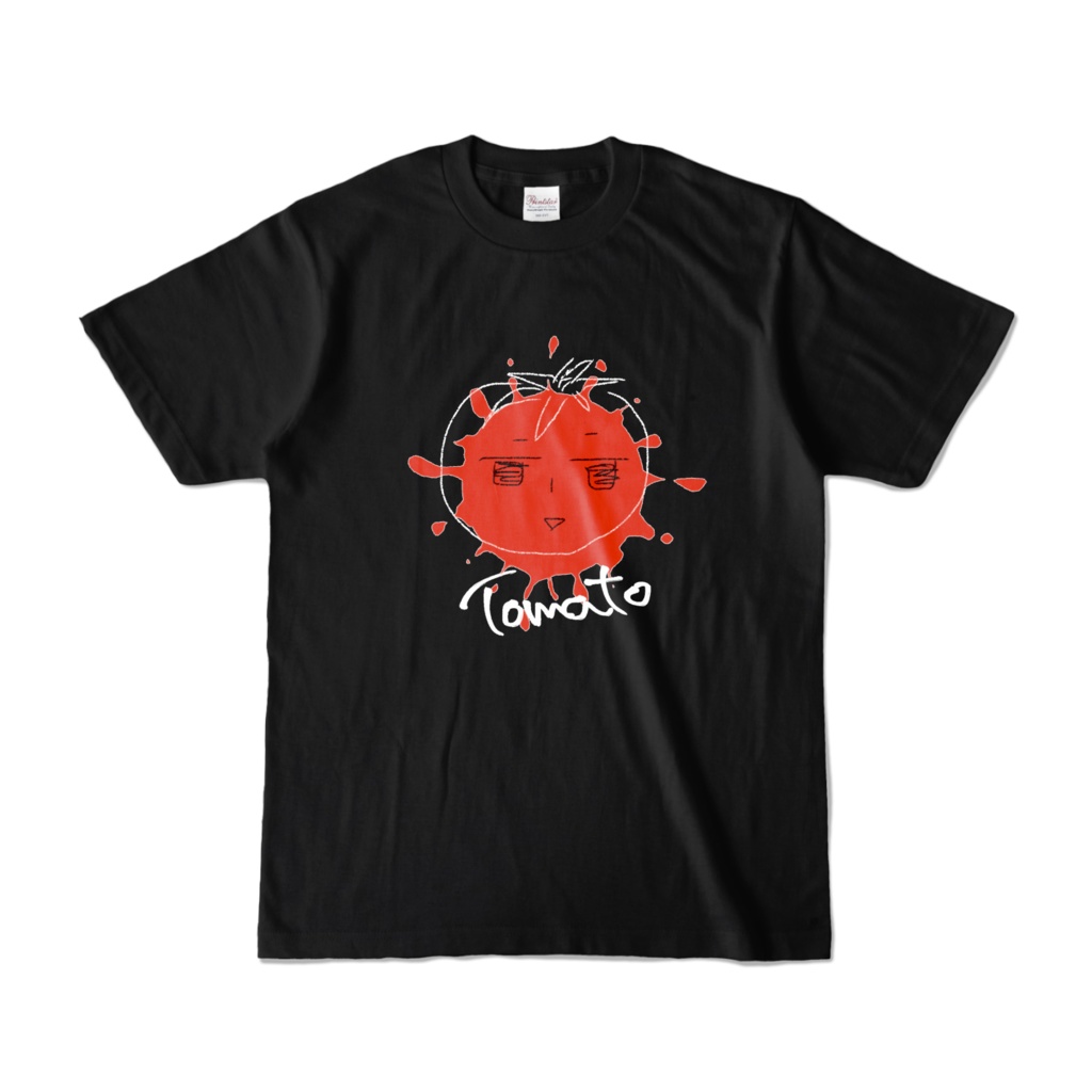 とまとさんのTシャツ(黒)