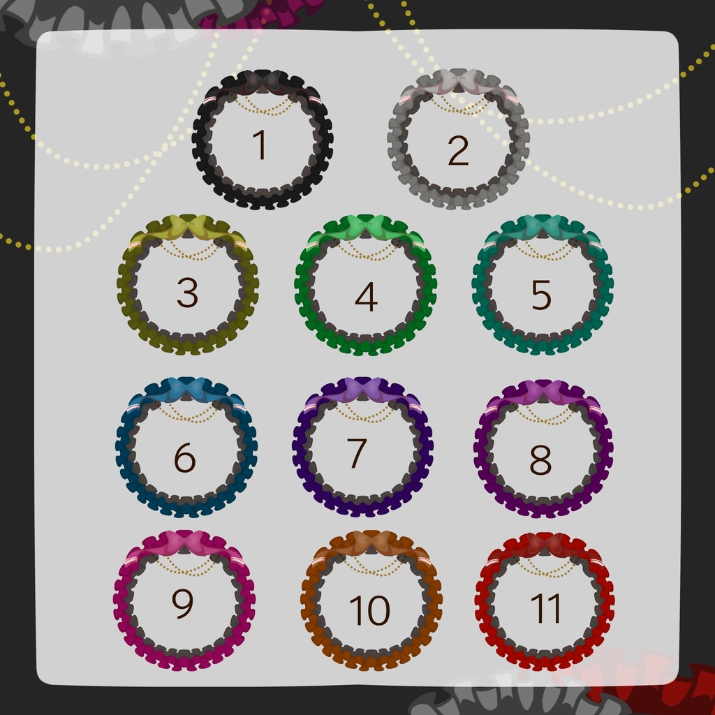 【無料配布】ゴシック系アイコンリング&ヘッダー