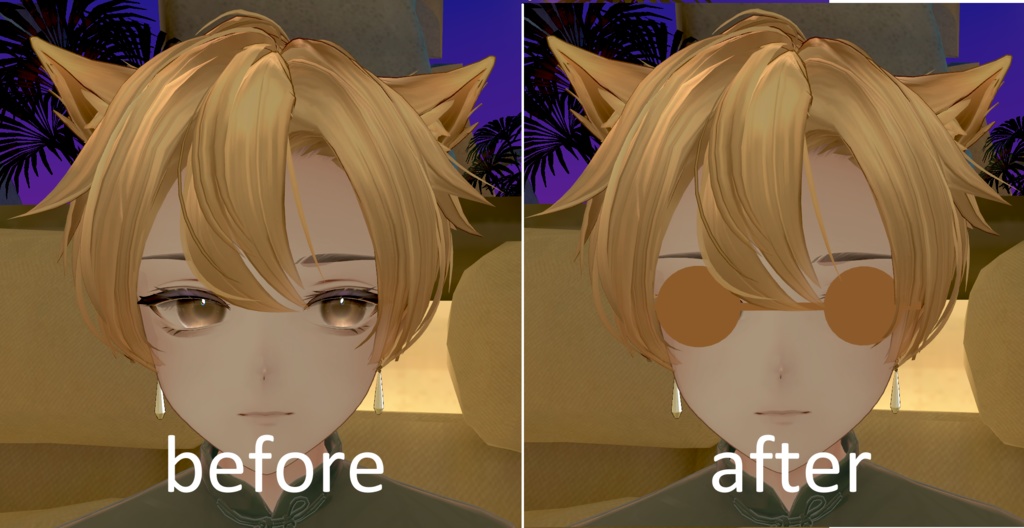 うさんくさい眼鏡【真央-mao-,Alué対応】