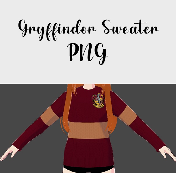 Gryffindor Sweater - PNG