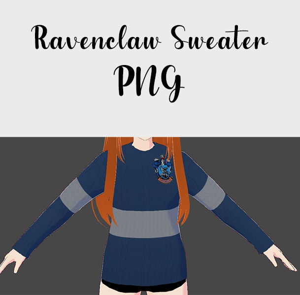 Ravenclaw Sweater - PNG