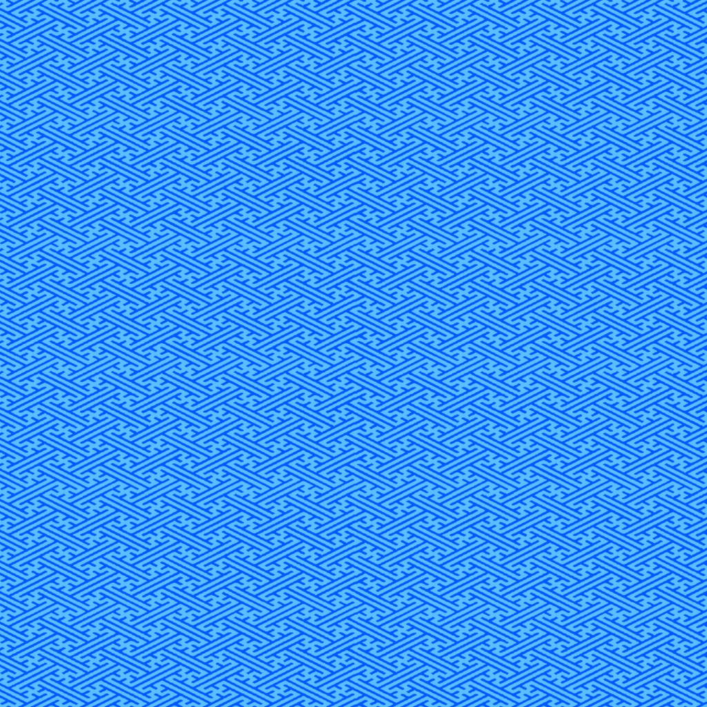 デジタルペーパー　和柄　紗綾形　水色