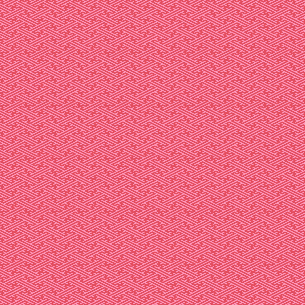 デジタルペーパー　和柄　紗綾形　桃色x桜色