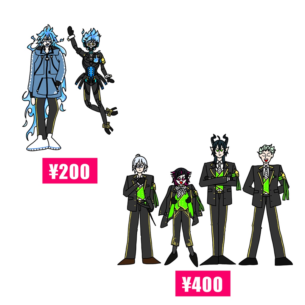 勉学に励む学生の全身シ〜ル