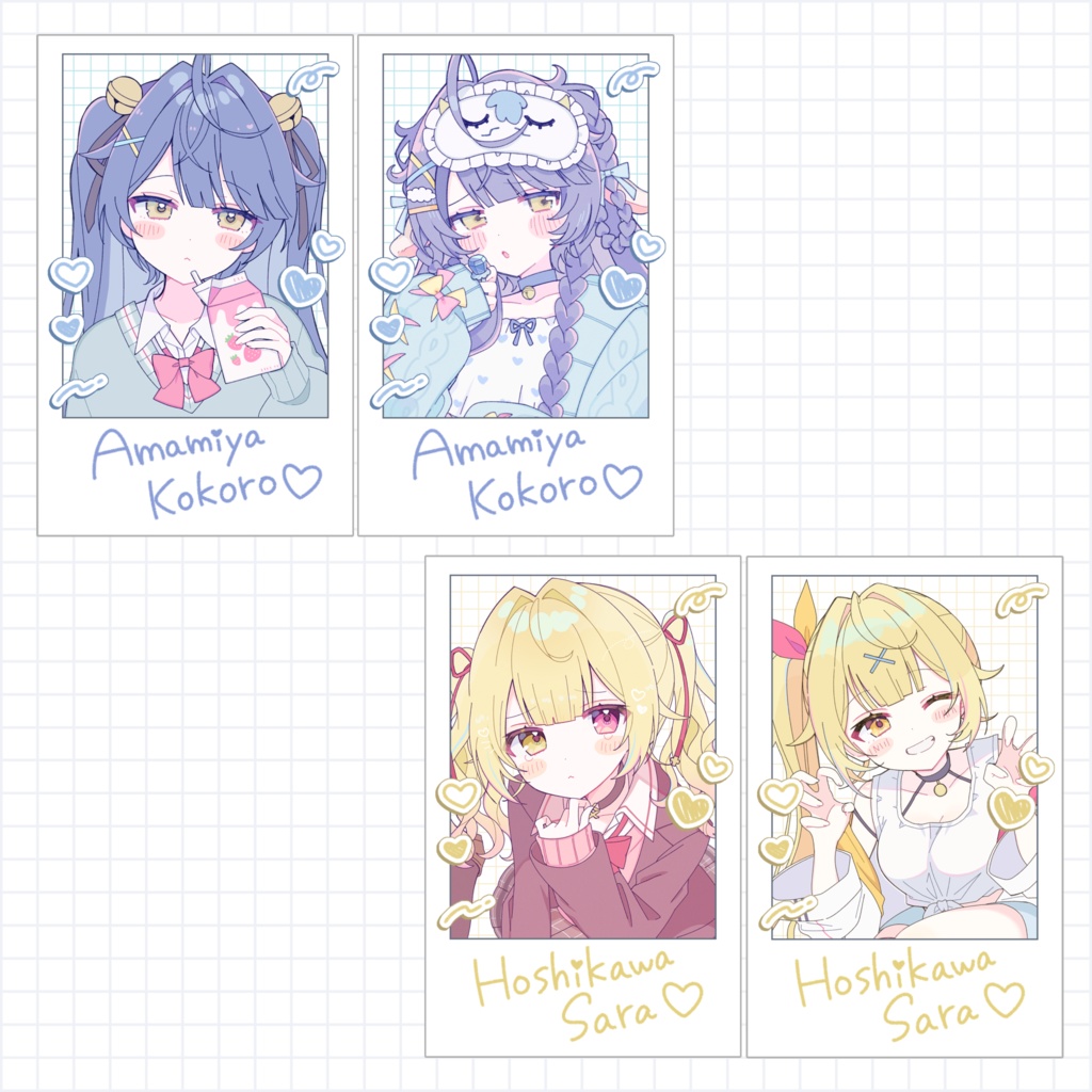 【非公式】チェキ風カードセット