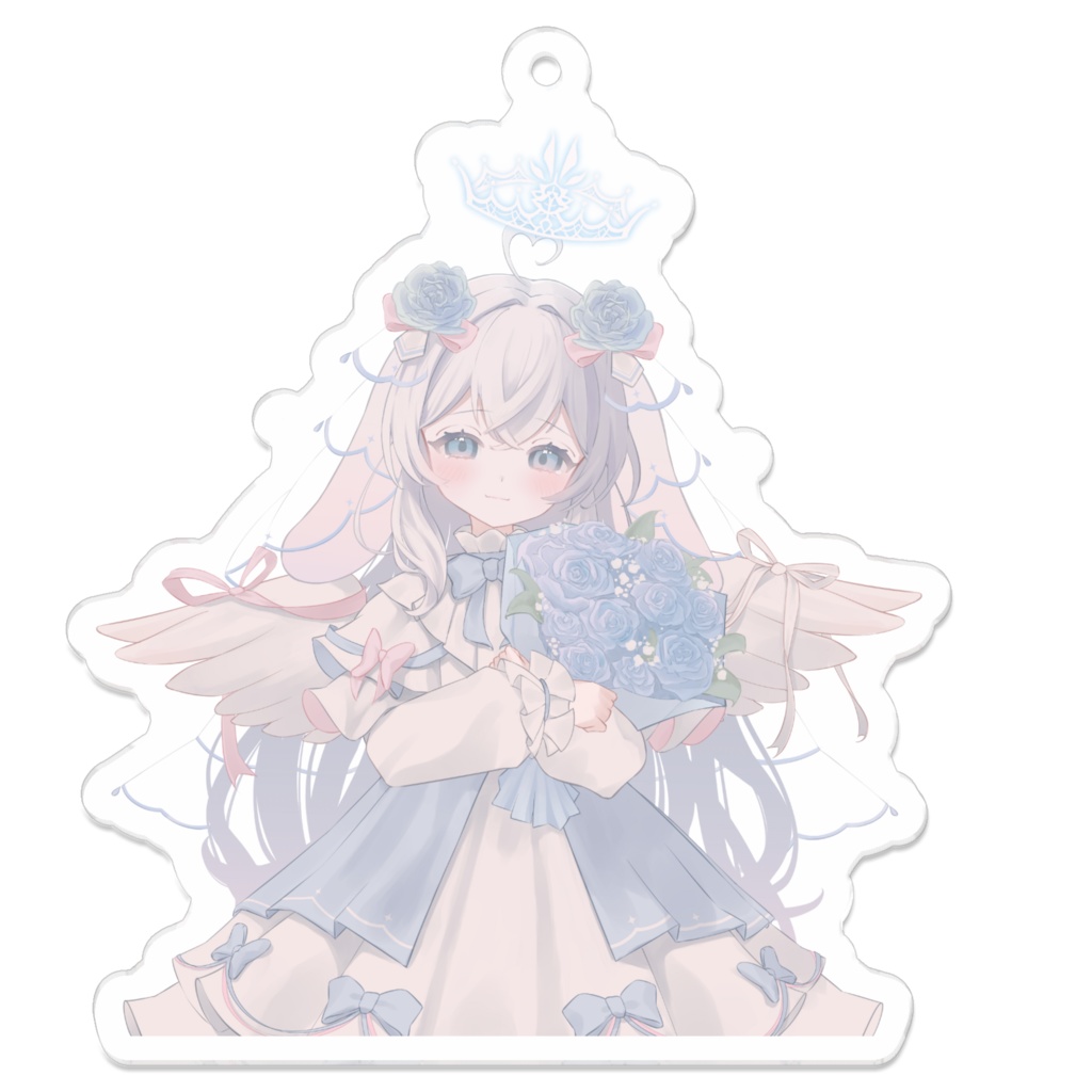 真白兎羽 アクリルキーホルダー