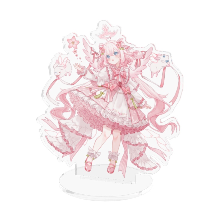 真白兎羽birthdayグッズ キービジュアルアクリルスタンド②