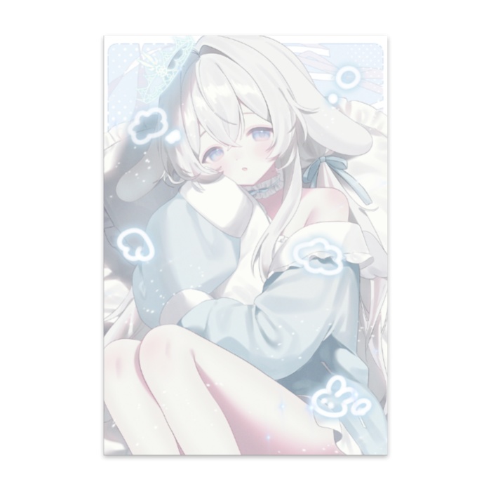 真白兎羽birthdayグッズ ポストカード2枚セット