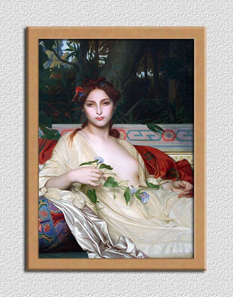 女性の肖像画 A4