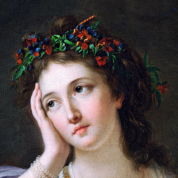 インテリアアート 読書にふける女性 上品 エレガント クラシック|デジタル・印刷対応