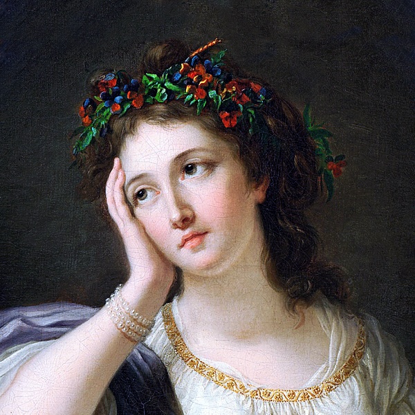 インテリアアート 読書にふける女性 上品 エレガント クラシック|デジタル・印刷対応