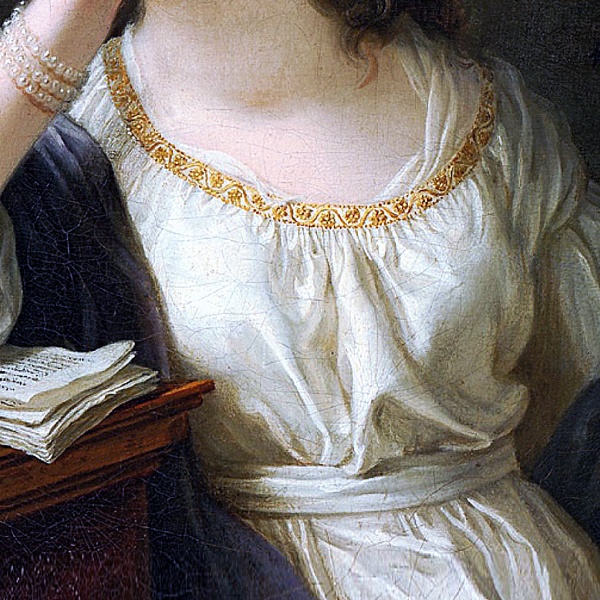 インテリアアート 読書にふける女性 上品 エレガント クラシック|デジタル・印刷対応