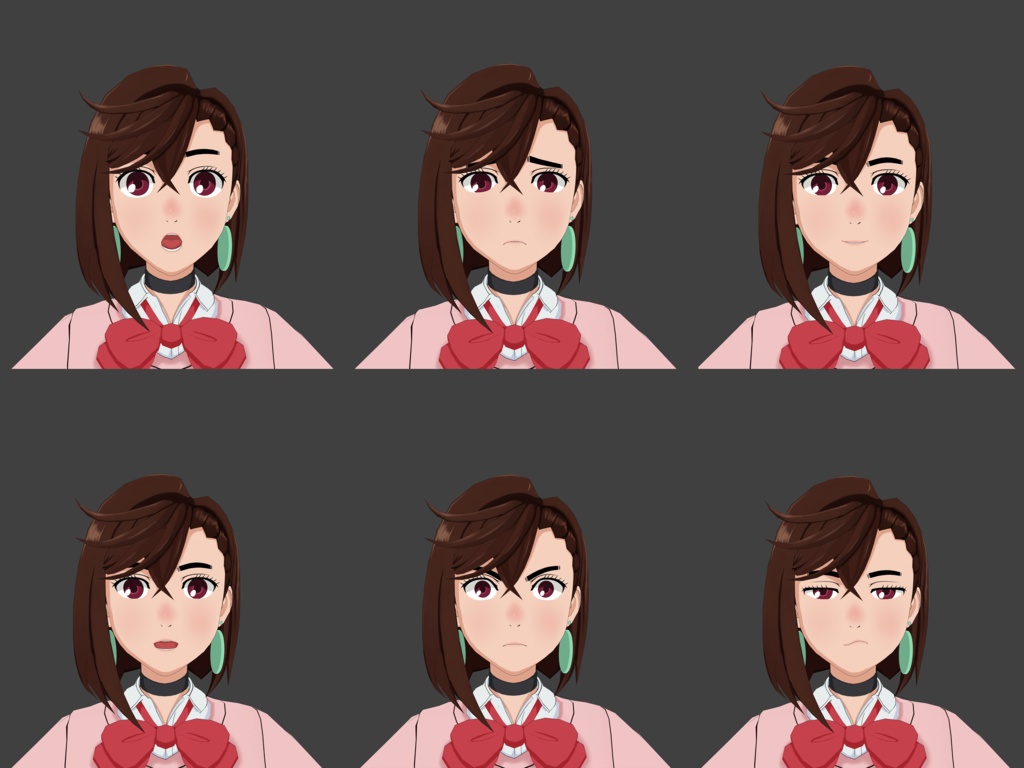 Momo Ayase Dan Da Dan VRChat Avatar - 綾瀬桃ダンダダンVRChatアバター