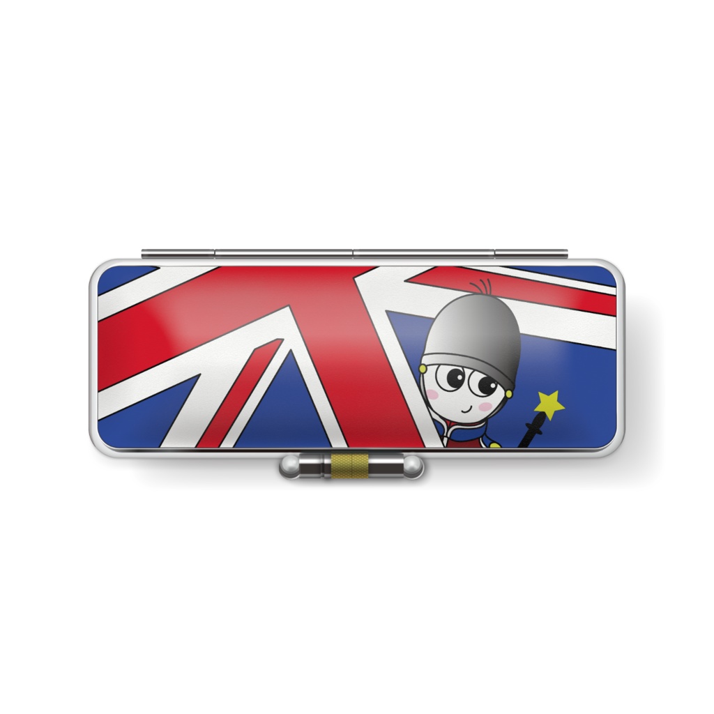 印鑑ケース L ユニオンジャック柄