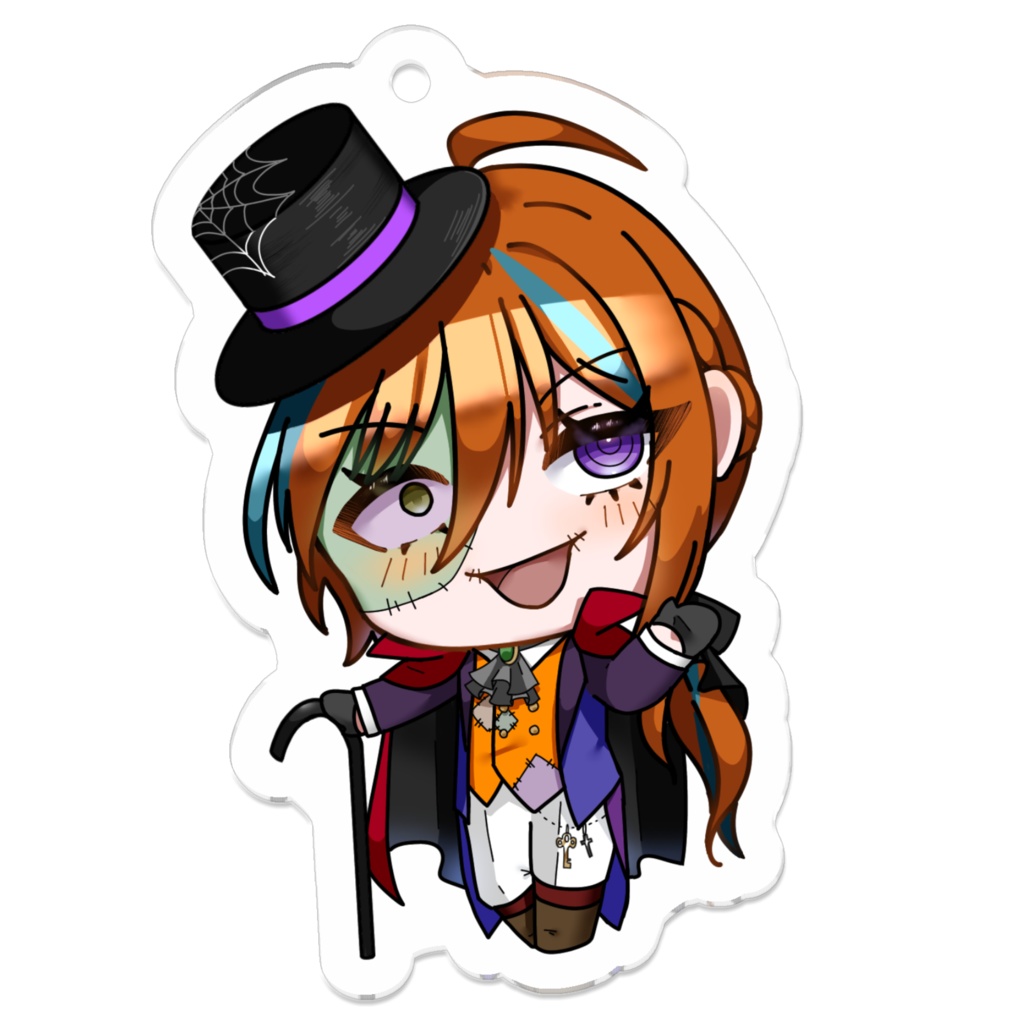 ハロウィンくんミニキャラアクキー