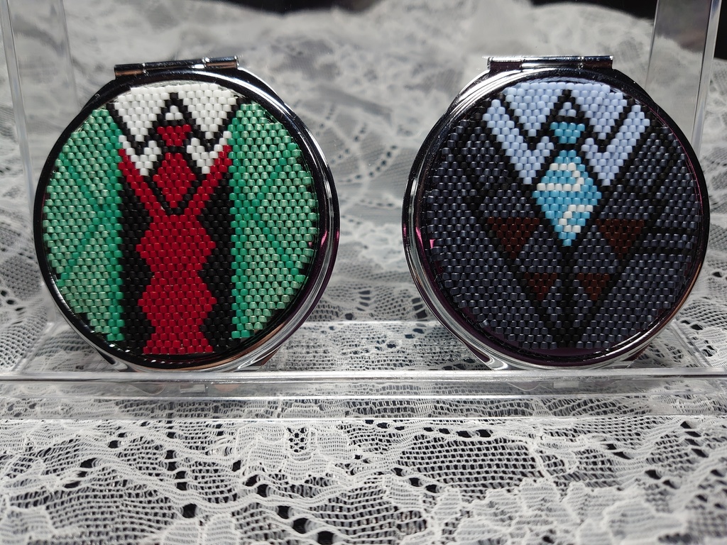 【非公式】pkmnSV 衣装モチーフコンパクトミラー