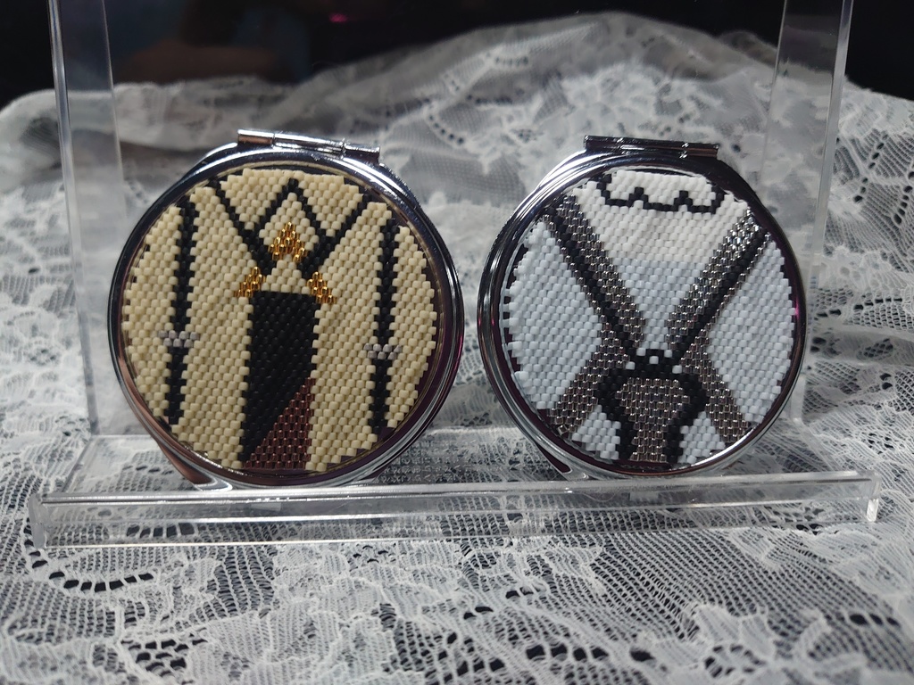 【非公式】pkmnSV 衣装モチーフコンパクトミラー