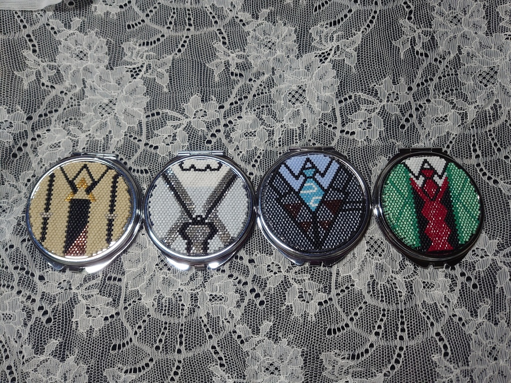 【非公式】pkmnSV 衣装モチーフコンパクトミラー