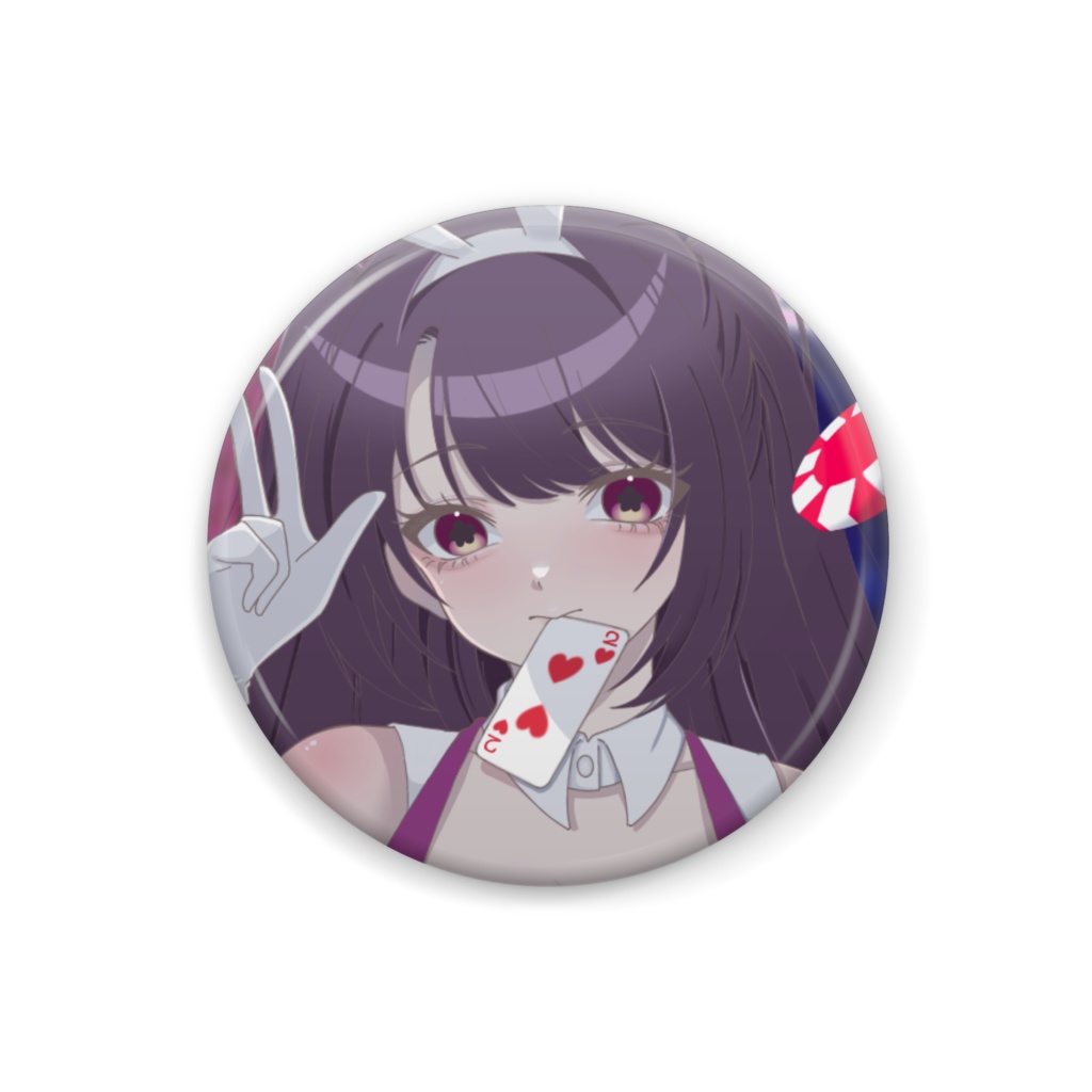 缶バッジ バニーVer.