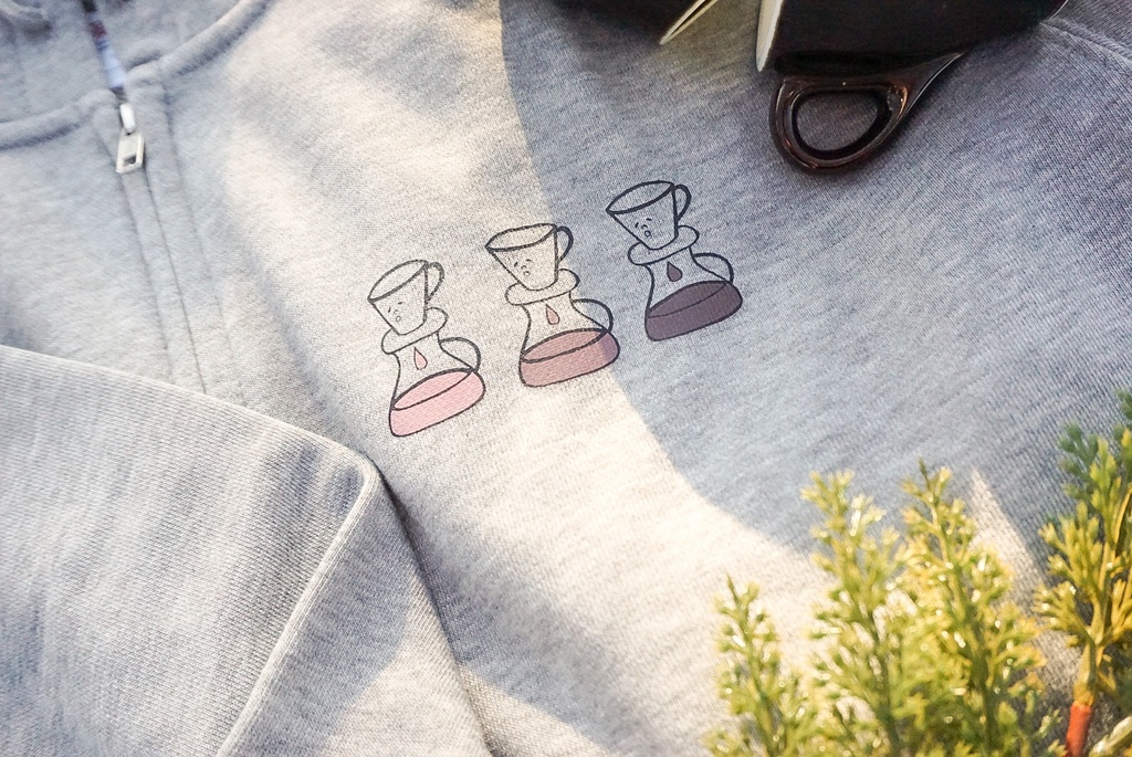 どりっぷ3きょうだい《ジップパーカー》