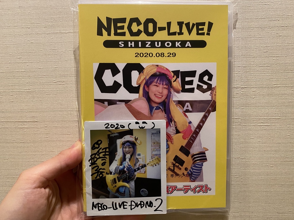 (10曲入り)チェキ付き静岡ワンマンライブDVD