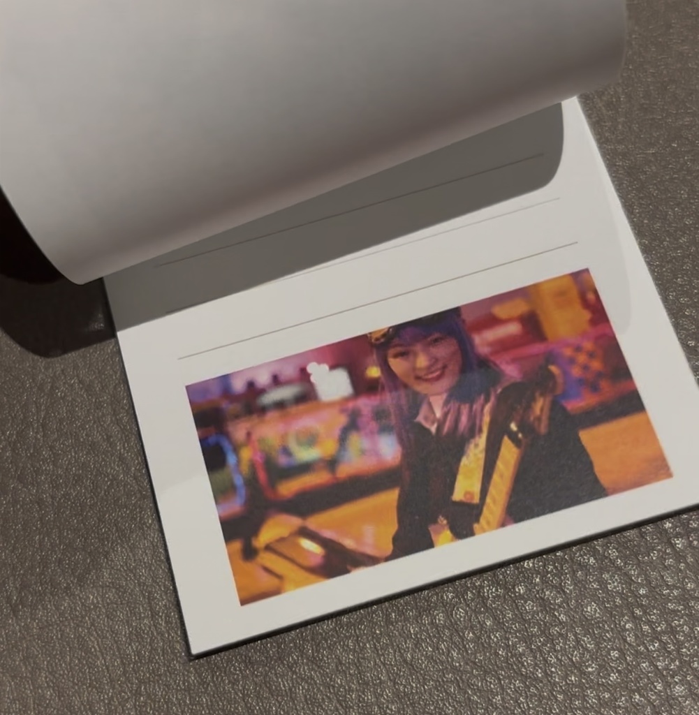 パラパラメモ帳【ランダムポストカード付き】※全ページ写真違う！