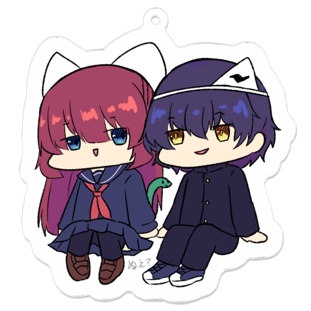 鵺ちゃんと以津真天くん