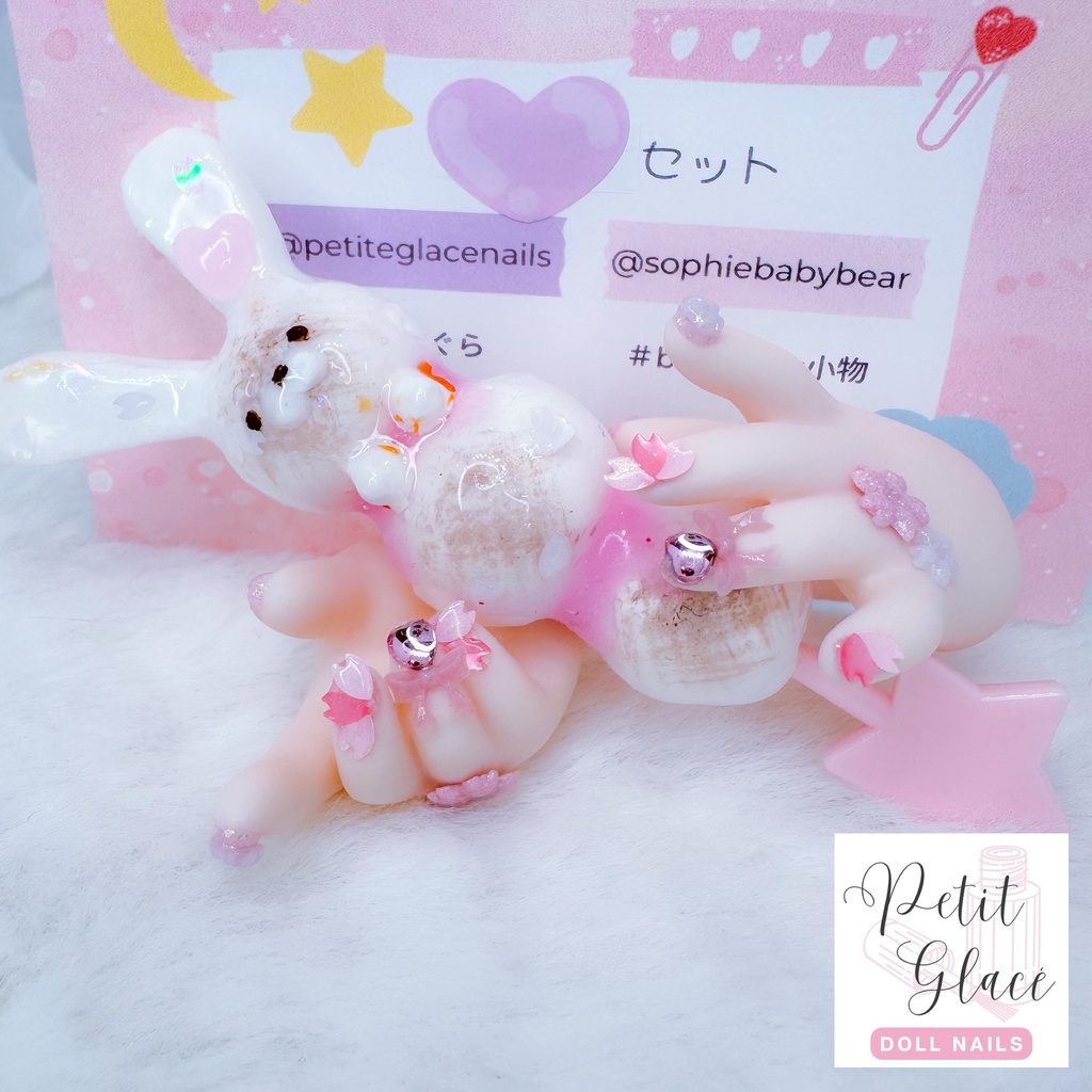 (即納)【MDD用ネイル】さくら団子ネイルセット