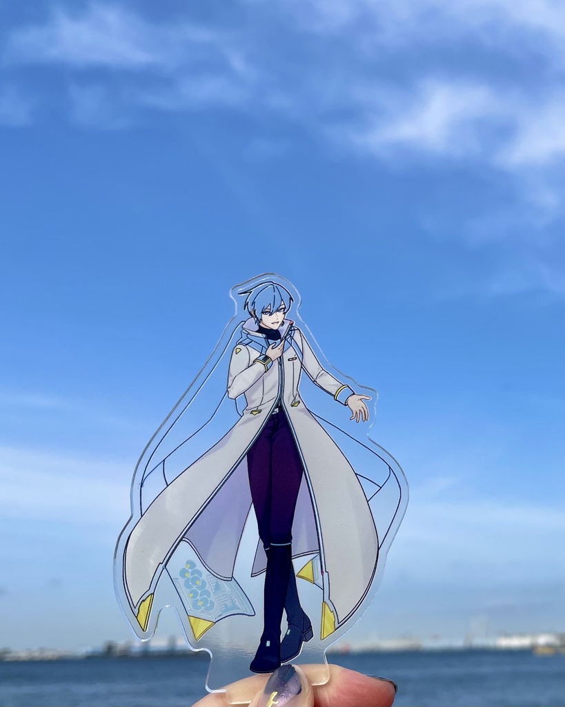 空に透けるKAITOアクリルスタンドver.1