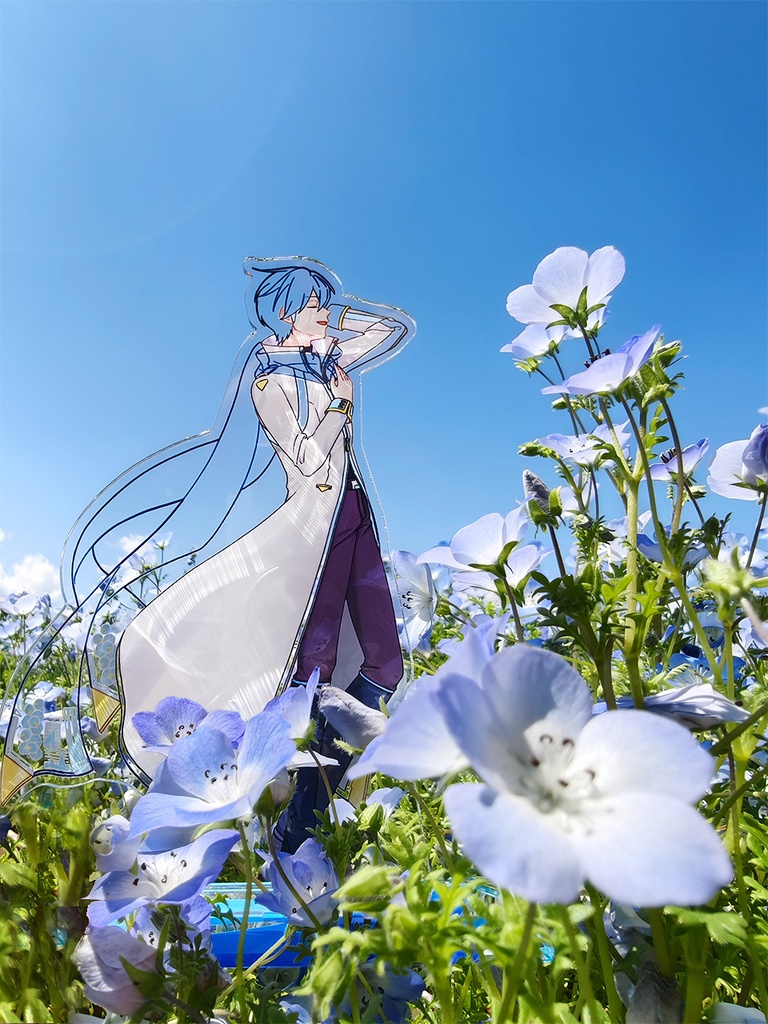 空に透けるKAITOアクリルスタンドver.2