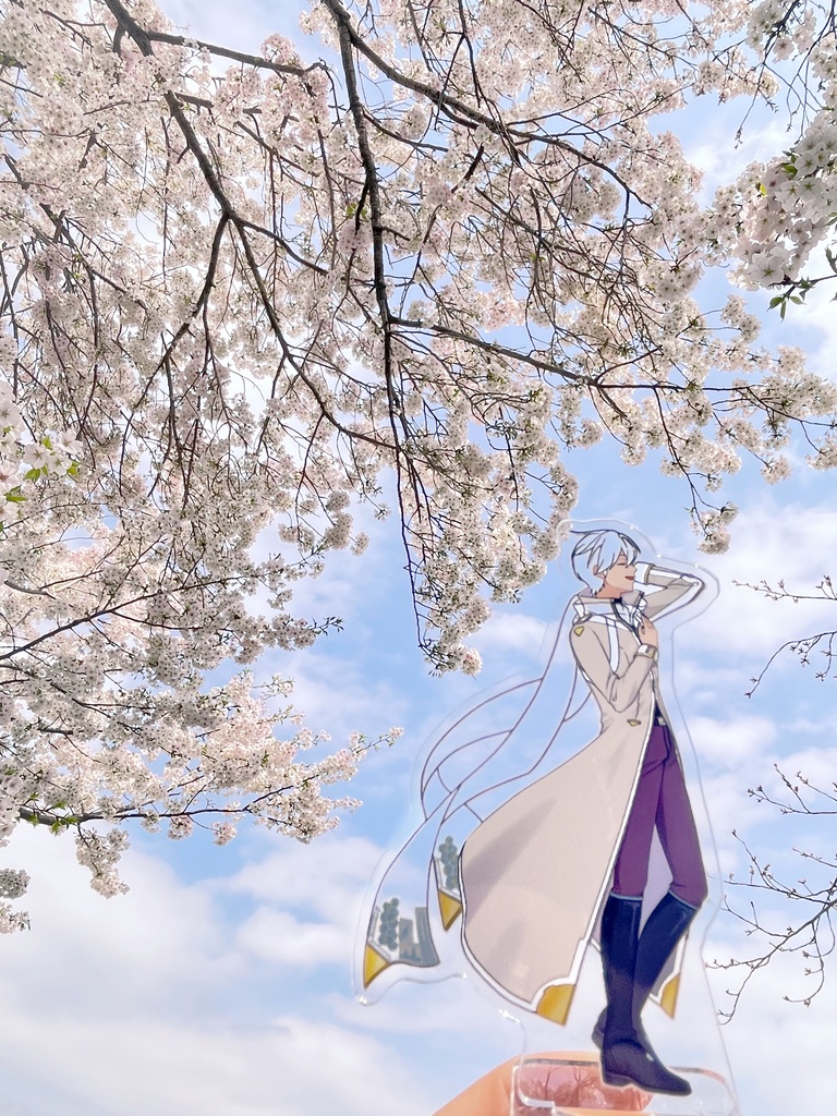 空に透けるKAITOアクリルスタンドver.2