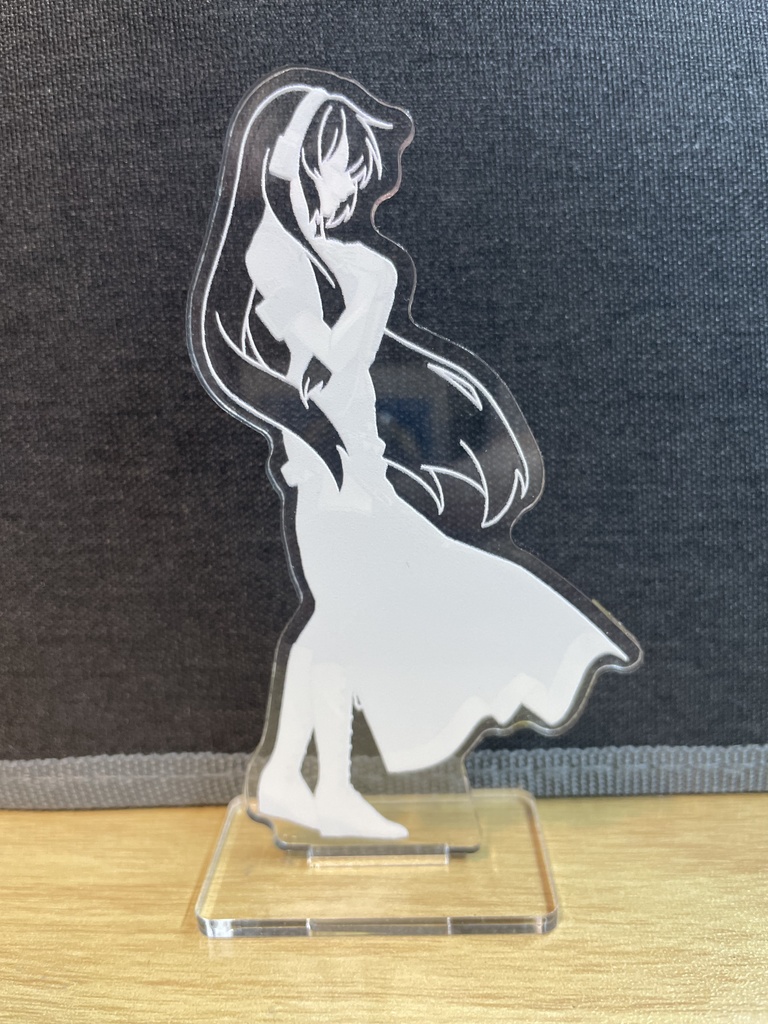 【#CRYP透ズ】透けるアクリルスタンド クリプトンズ ※2026年2月末発送