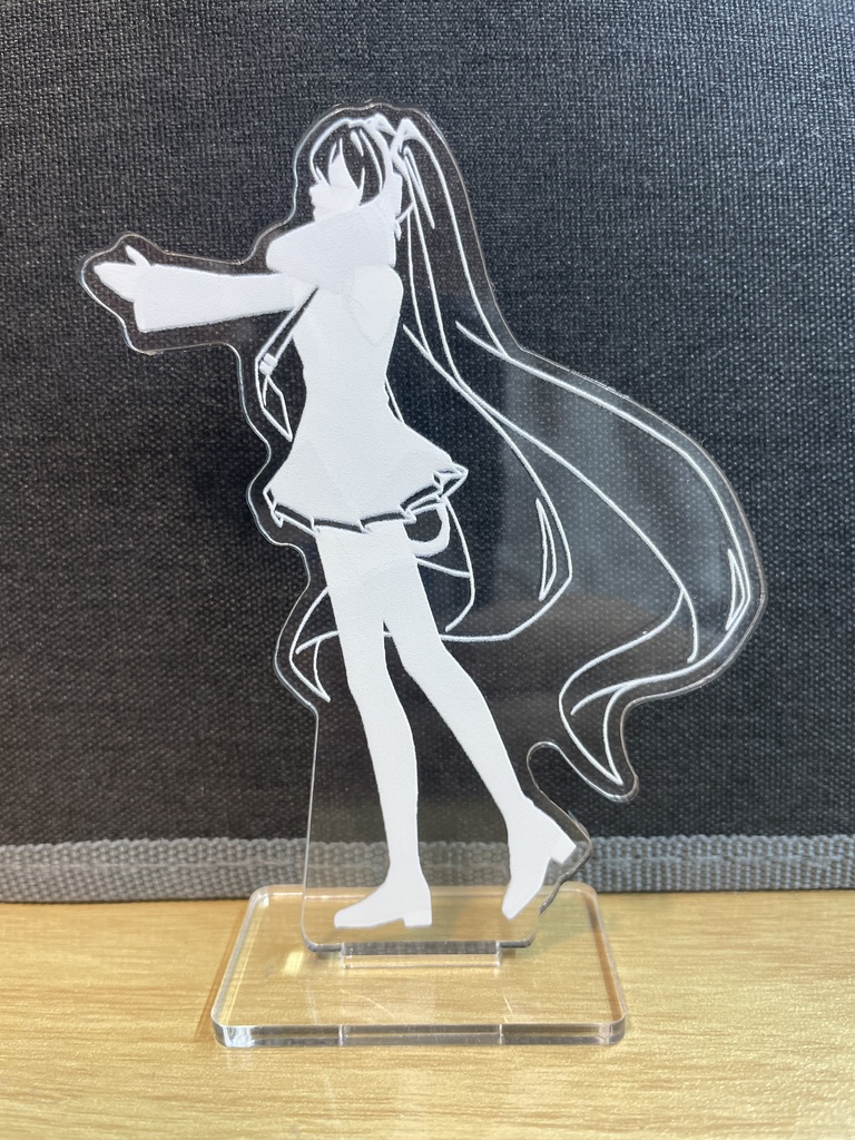 【#CRYP透ズ】透けるアクリルスタンド クリプトンズ ※2026年2月末発送