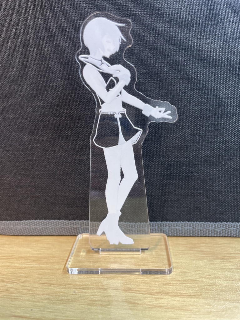 【#CRYP透ズ】透けるアクリルスタンド クリプトンズ ※2026年2月末発送