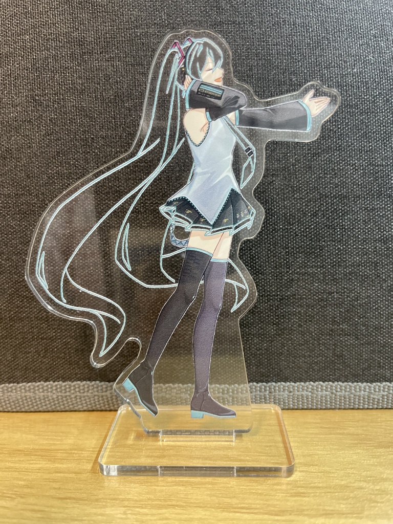 【#CRYP透ズ】透けるアクリルスタンド クリプトンズ ※2026年2月末発送