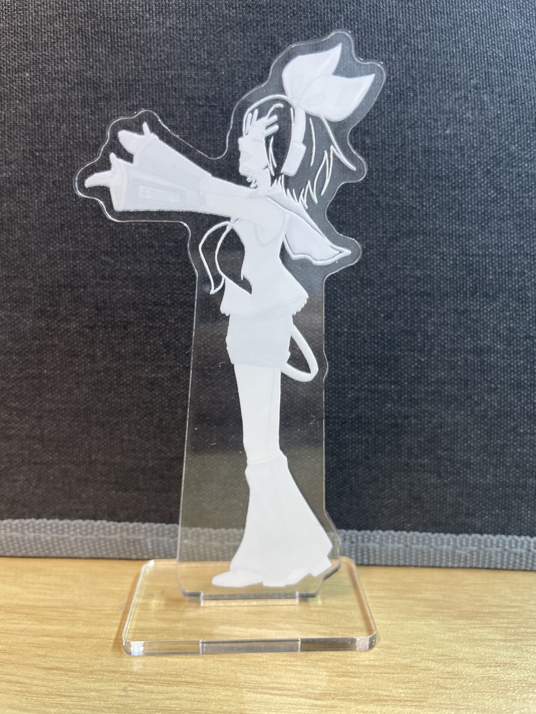 【#CRYP透ズ】透けるアクリルスタンド クリプトンズ ※2026年2月末発送