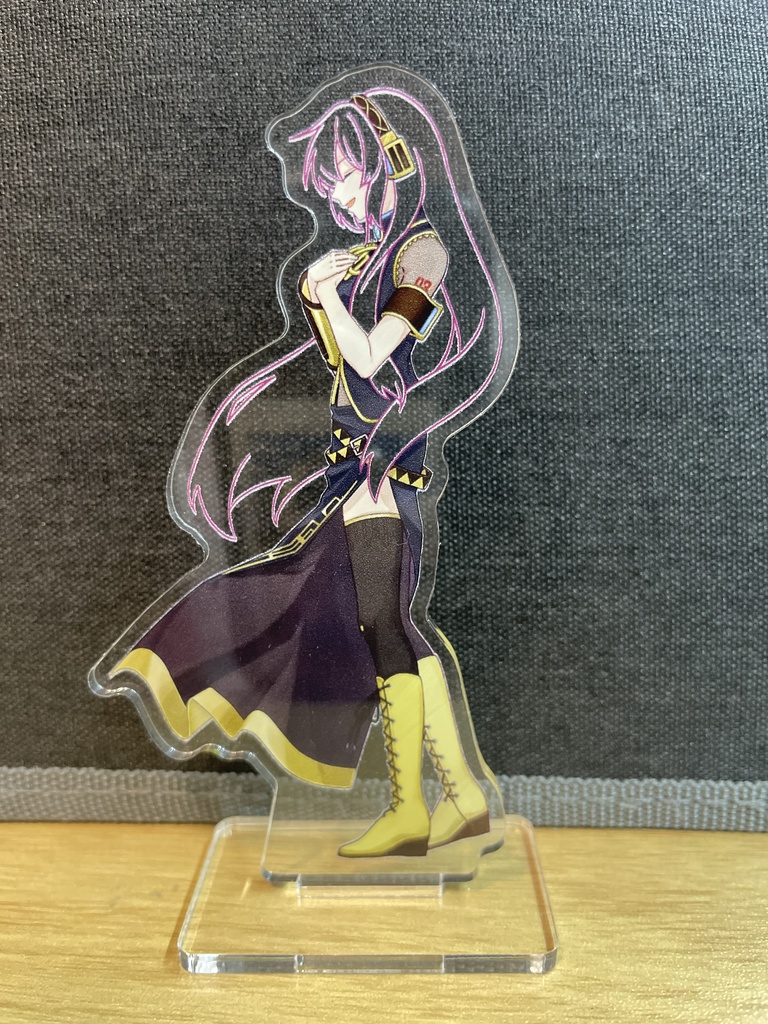 【#CRYP透ズ】透けるアクリルスタンド クリプトンズ ※2026年2月末発送