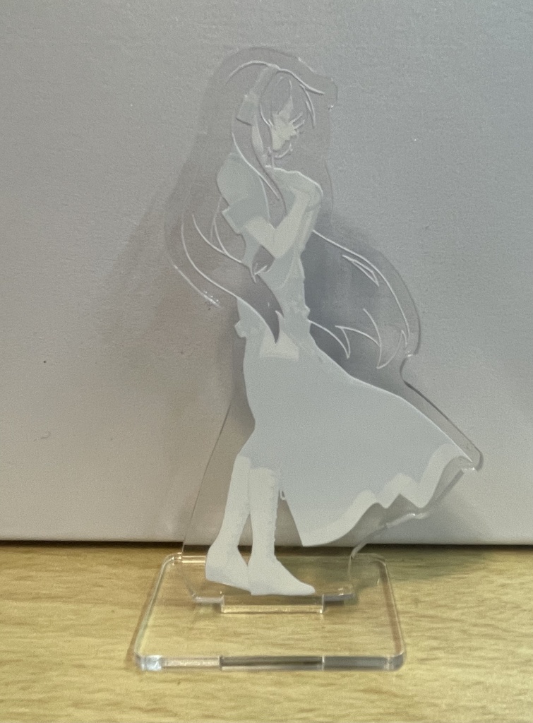 【#CRYP透ズ】透けるアクリルスタンド クリプトンズ